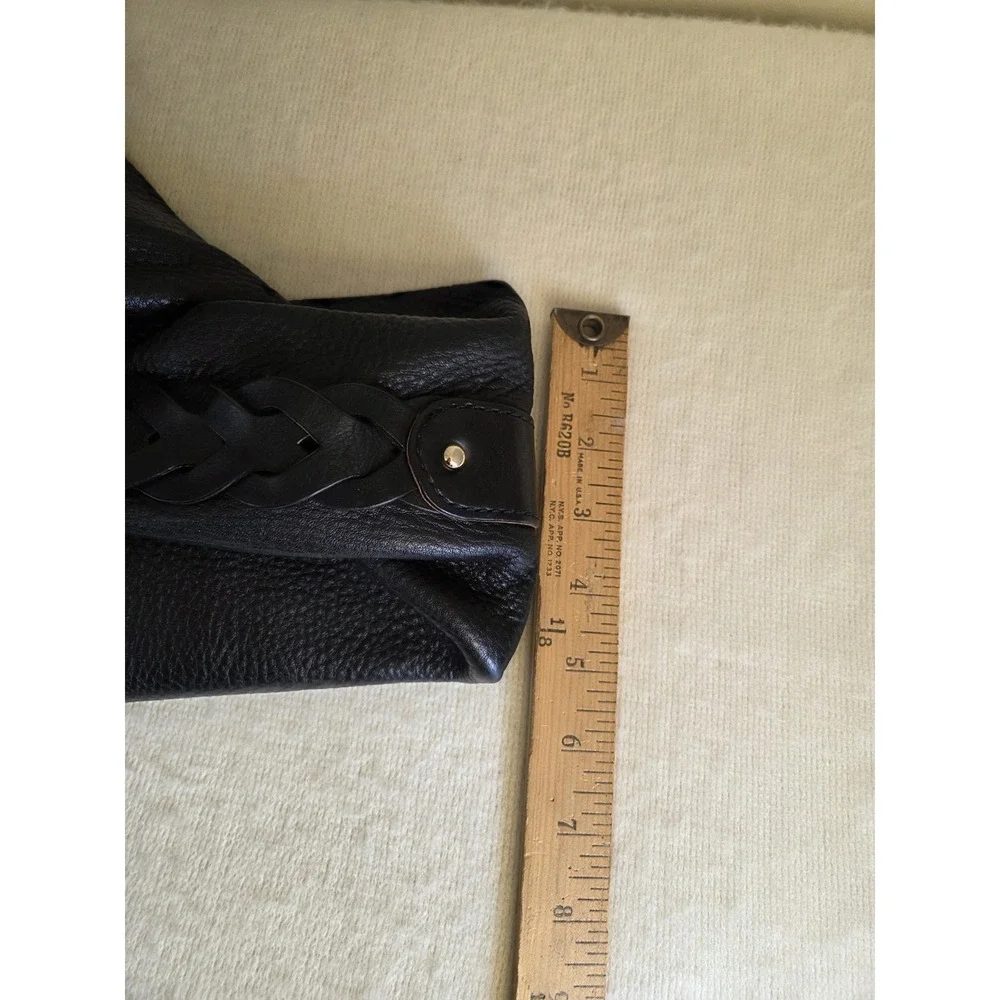 Kate Spade Natia Jamesport Black Pebbled Leather Hobo Bag‎ -Strap Replaced